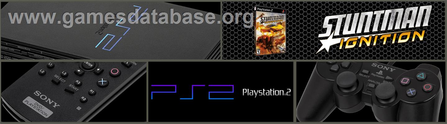 Stuntman - Ignition - Sony Playstation 2 - Artwork - Marquee