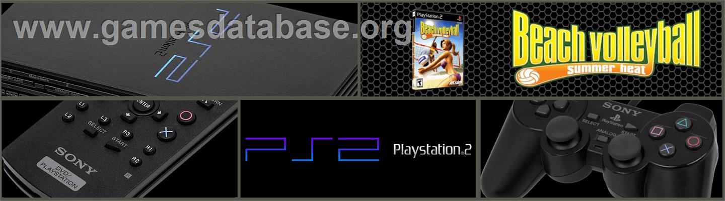 Summer Heat Beach Volleyball - Sony Playstation 2 - Artwork - Marquee