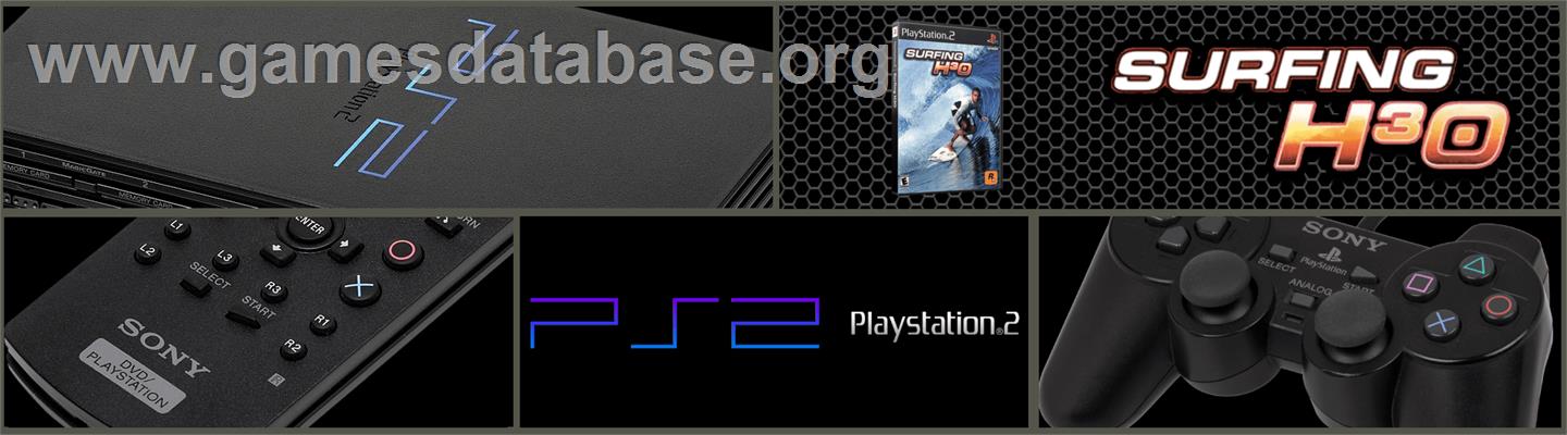 Surfing H3o - Sony Playstation 2 - Artwork - Marquee