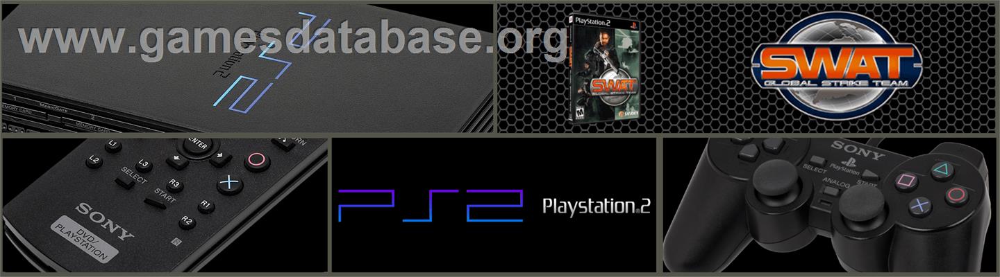 Swat - Global Strike Team - Sony Playstation 2 - Artwork - Marquee