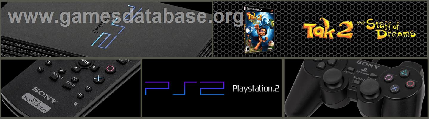 Tak 2: The Staff of Dreams - Sony Playstation 2 - Artwork - Marquee