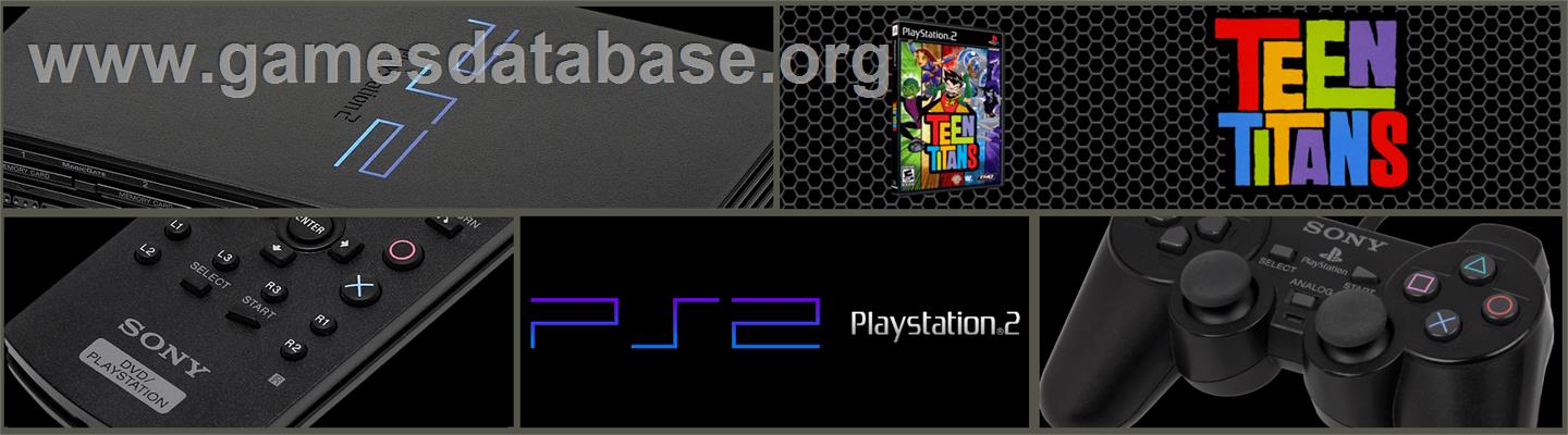 Teen Titans - Sony Playstation 2 - Artwork - Marquee