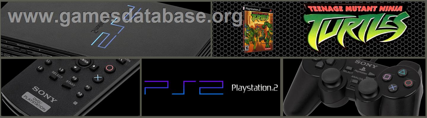 Teenage Mutant Ninja Turtles - Sony Playstation 2 - Artwork - Marquee