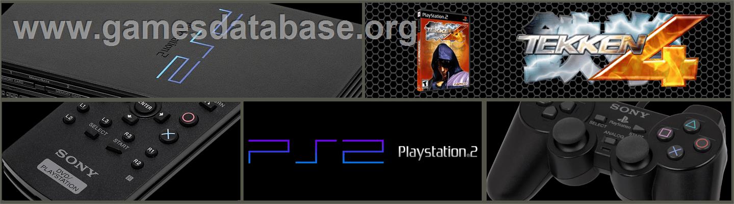 Tekken 4 - Sony Playstation 2 - Artwork - Marquee