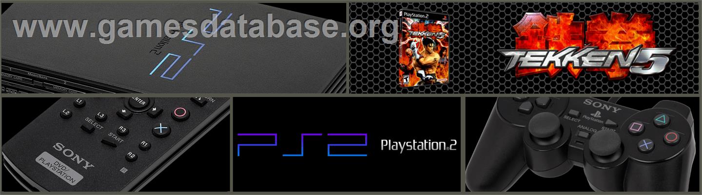 Tekken 5 - Sony Playstation 2 - Artwork - Marquee