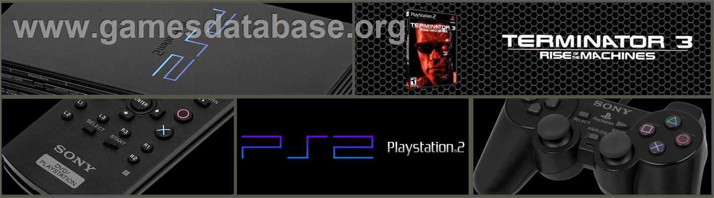 Terminator 3: Rise of the Machines - Sony Playstation 2 - Artwork - Marquee