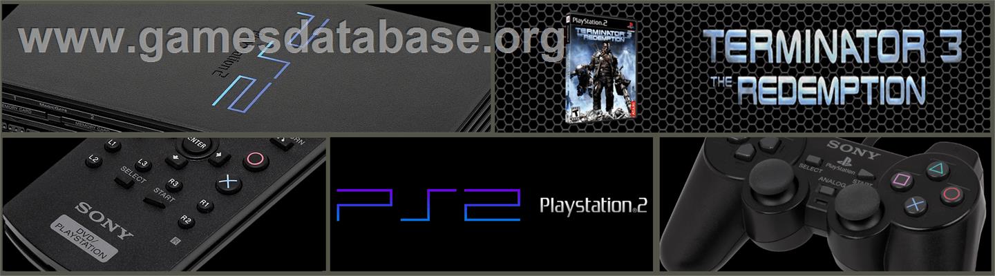 Terminator 3 - The Redemption - Sony Playstation 2 - Artwork - Marquee