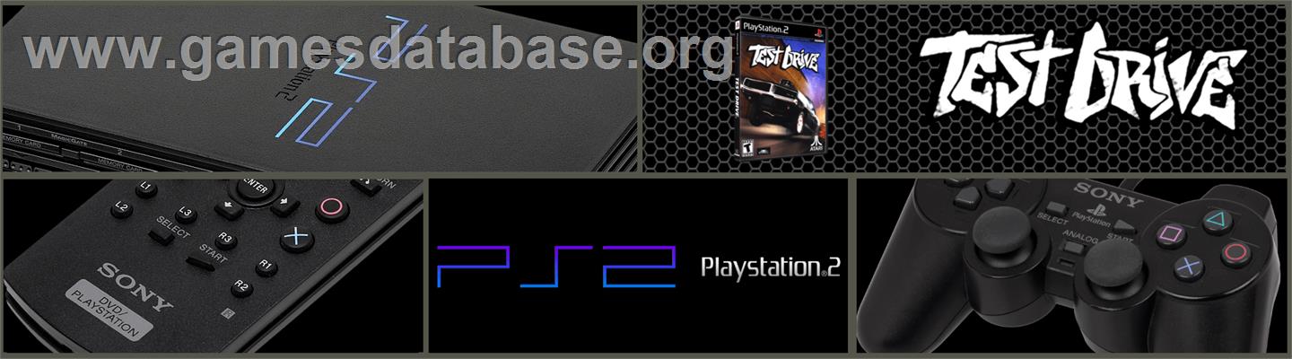 Test Drive - Sony Playstation 2 - Artwork - Marquee