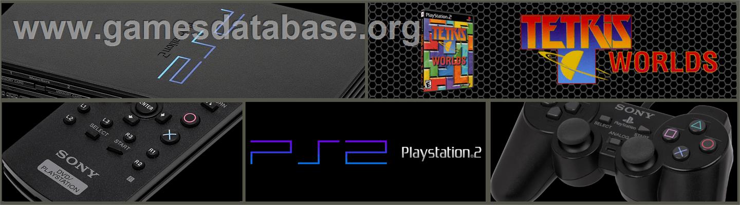 Tetris Worlds - Sony Playstation 2 - Artwork - Marquee