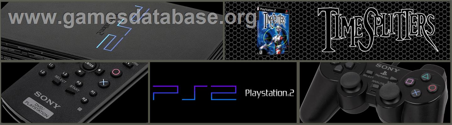 TimeSplitters: Future Perfect - Sony Playstation 2 - Artwork - Marquee