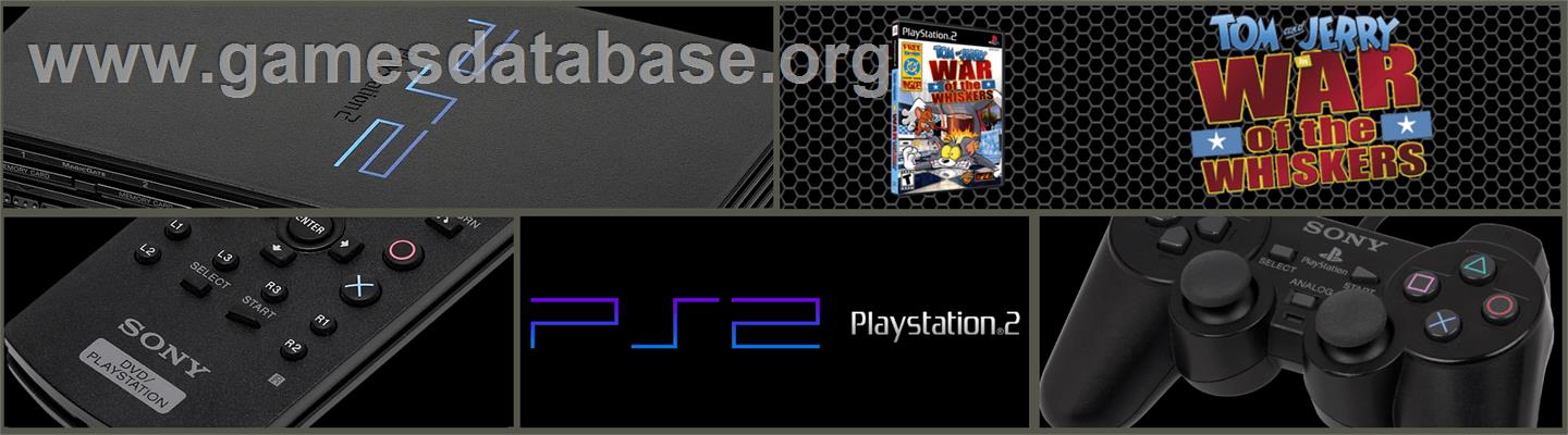 Tom And Jerry In War Of The Whiskers - Sony Playstation 2 - Artwork - Marquee