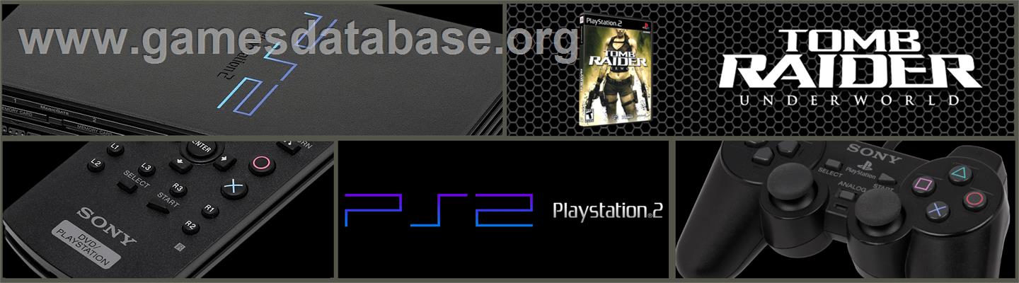Tomb Raider Underworld - Sony Playstation 2 - Artwork - Marquee