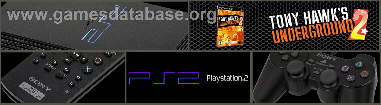 Tony Hawk's Underground 2 - Sony Playstation 2 - Artwork - Marquee