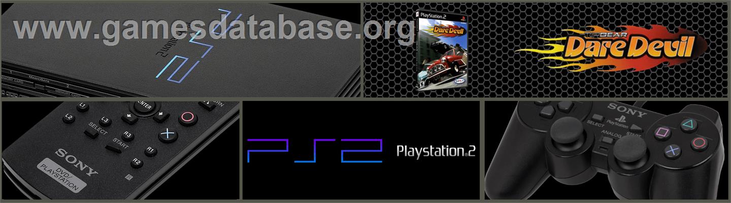 Top Gear Dare Devil - Sony Playstation 2 - Artwork - Marquee