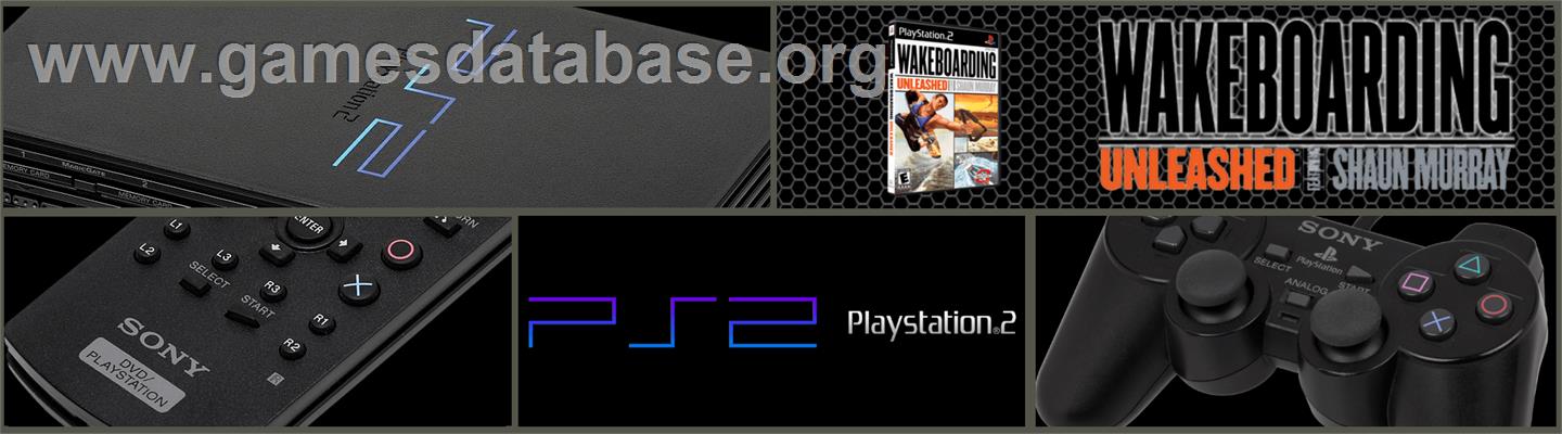 Wakeboarding Unleashed Featuring Shaun Murray - Sony Playstation 2 - Artwork - Marquee