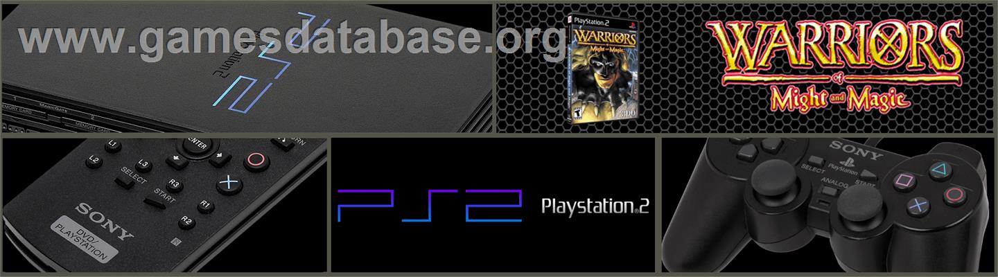 Warriors of Might and Magic - Sony Playstation 2 - Artwork - Marquee