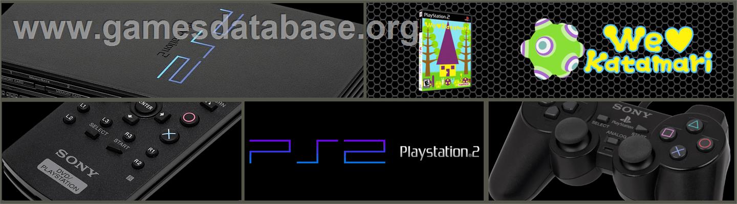 We Love Katamari - Sony Playstation 2 - Artwork - Marquee