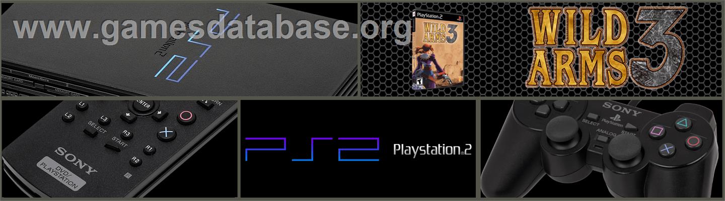 Wild Arms 3 - Sony Playstation 2 - Artwork - Marquee
