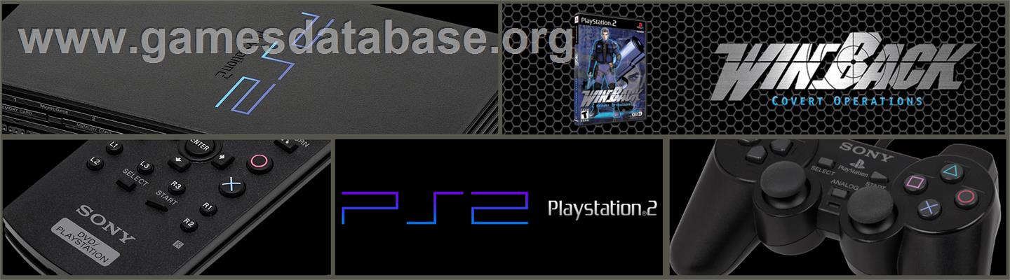 WinBack: Covert Operations - Sony Playstation 2 - Artwork - Marquee