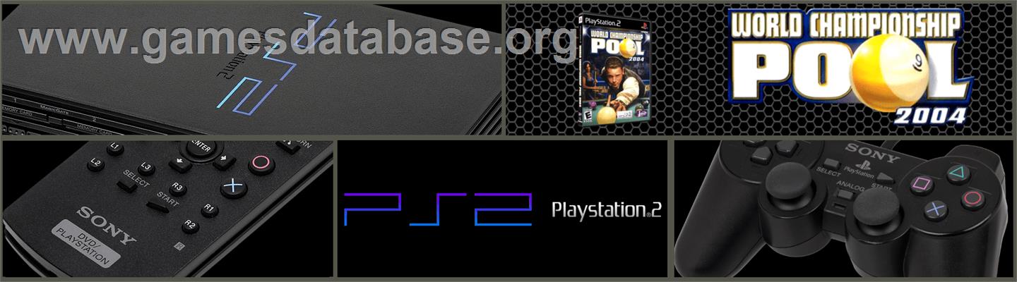 World Championship Pool 2004 - Sony Playstation 2 - Artwork - Marquee