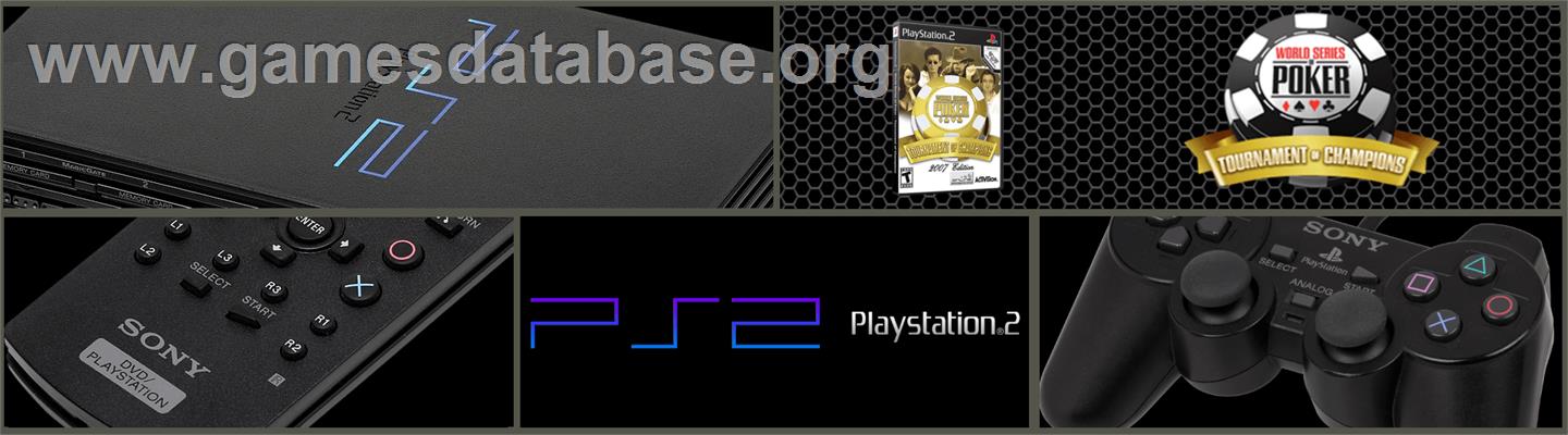 World Series of Poker 2008: Battle for the Bracelets - Sony Playstation 2 - Artwork - Marquee