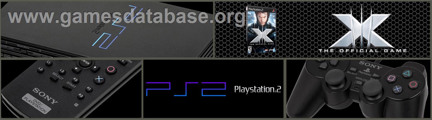 X-Men: The Official Game - Sony Playstation 2 - Artwork - Marquee