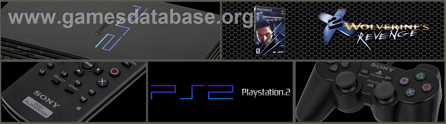 X2: Wolverine's Revenge - Sony Playstation 2 - Artwork - Marquee