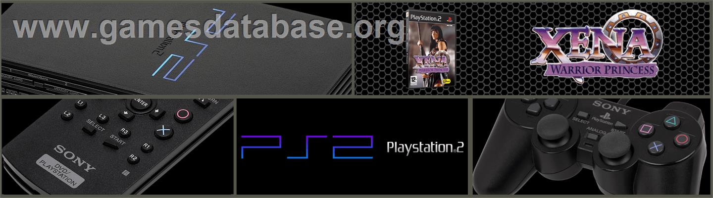 Xena - Warrior Princess - Sony Playstation 2 - Artwork - Marquee