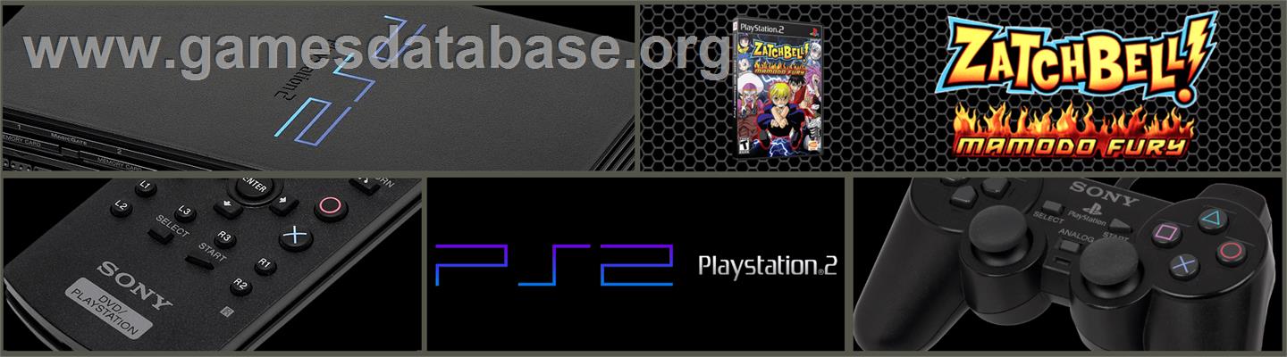Zatchbell! - Mamodo Fury - Sony Playstation 2 - Artwork - Marquee