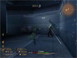 In game image of 10.000 Bullets on the Sony Playstation 2.