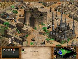 In game image of Age Of Empires 2 - The Age Of Kings on the Sony Playstation 2.