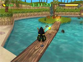 In game image of Agent Hugo - Lemoon Twist on the Sony Playstation 2.