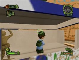 In game image of Army Men - Soldiers Of Misfortune on the Sony Playstation 2.