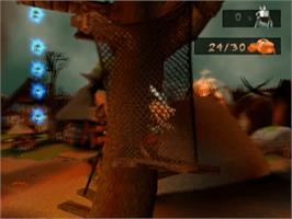 In game image of Asterix and Obelix: Kick Buttix on the Sony Playstation 2.