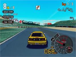 In game image of Auto Modellista on the Sony Playstation 2.