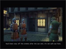 In game image of Baldur's Gate - Dark Alliance on the Sony Playstation 2.