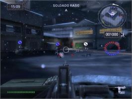 In game image of Battlefield 2 - Modern Combat on the Sony Playstation 2.