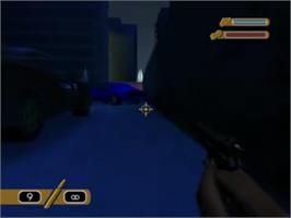 In game image of Beverly Hills Cop on the Sony Playstation 2.