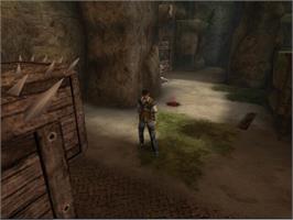 In game image of Black Buccaneer on the Sony Playstation 2.