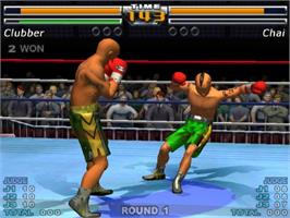 In game image of Boxing Champions on the Sony Playstation 2.