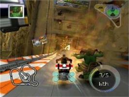 In game image of Butt-ugly Martians - Zoom Or Doom! on the Sony Playstation 2.
