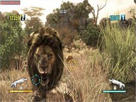 In game image of Cabela's Dangerous Hunts on the Sony Playstation 2.