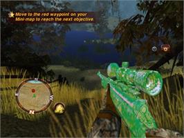 In game image of Cabela's North American Adventures on the Sony Playstation 2.