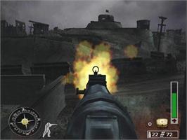 In game image of Call Of Duty - Finest Hour on the Sony Playstation 2.