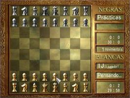 In game image of Chess Challenger on the Sony Playstation 2.