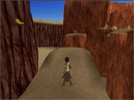 In game image of Chimpanzés De L'espace, Les on the Sony Playstation 2.