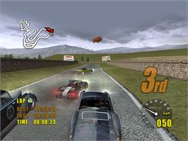 In game image of Classic British Motor Racing on the Sony Playstation 2.
