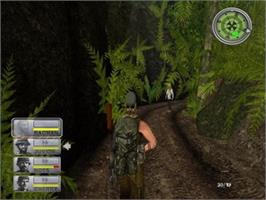 In game image of Conflict - Vietnam on the Sony Playstation 2.