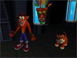 In game image of Crash Bandicoot - The Wrath of Cortex on the Sony Playstation 2.