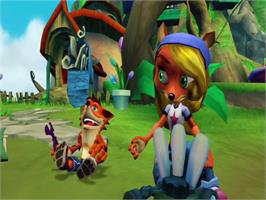 In game image of Crash Of The Titans on the Sony Playstation 2.